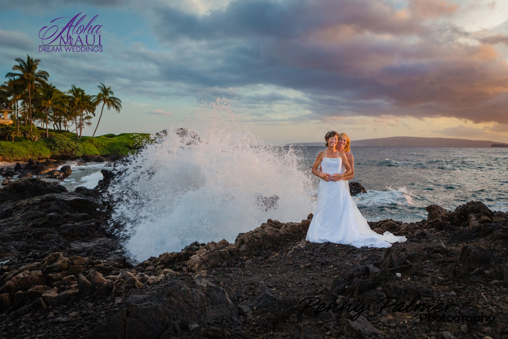 Lesbian Wedding Aloha Maui Dream Weddings