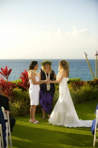 Royal Lahaina lesbian wedding