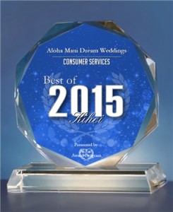 Best Maui Weddings Award