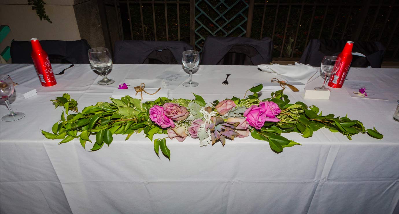 Floral Arrangement at Venue