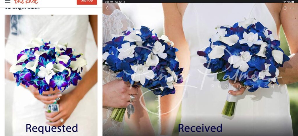 Blue Bouquets