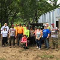 Team of volunteers with Maui Emergency Services