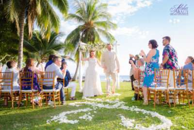 Maui wedding at Olowalu Plantation House Maui