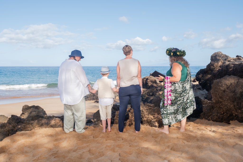 Maui Lesbian 10 year Vow Renewal