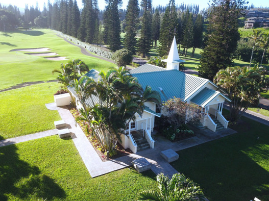 Pineapple Chapel Kapalua Maui Steeple House