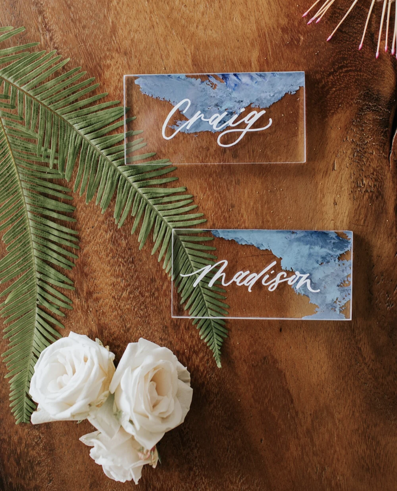 Seating Name Tags Seating Name Tags for wedding tables