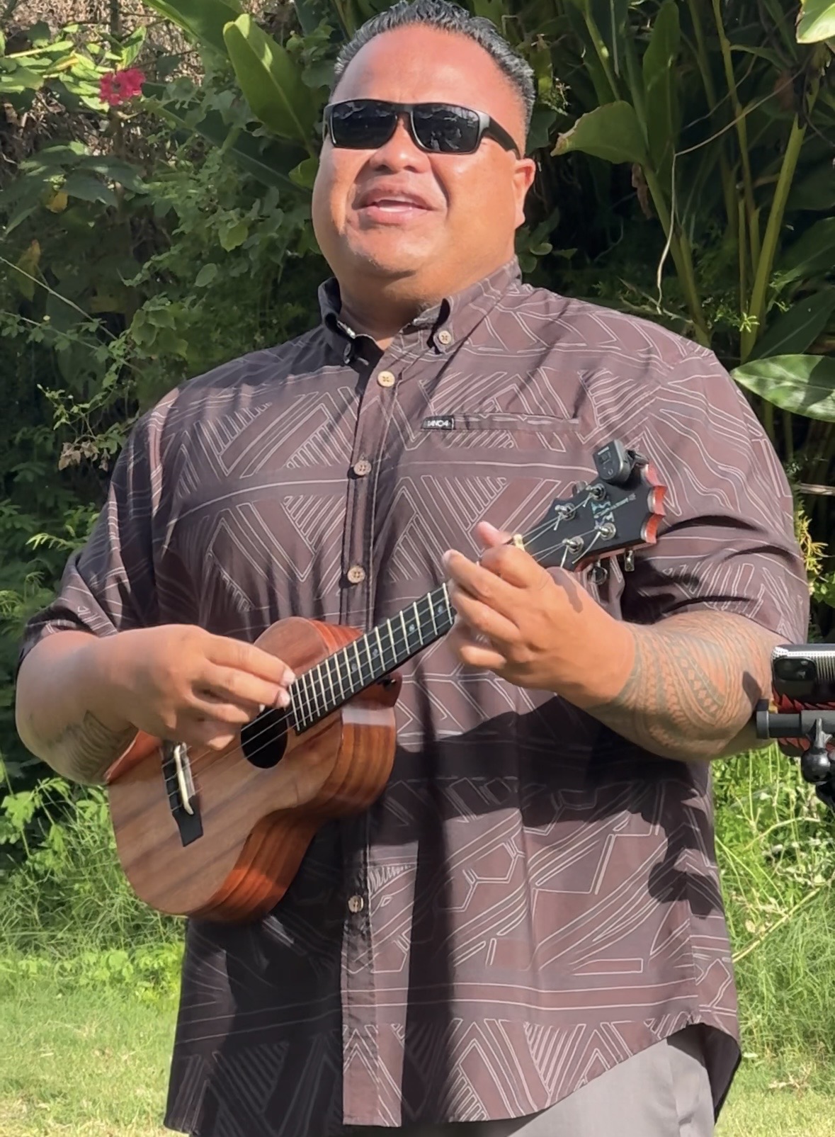 Marvin is a talented musician here on Maui